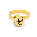 9ct Yellow Gold Knot Style Ring