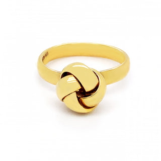 9ct Yellow Gold Knot Style Ring