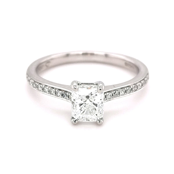 Platinum 1.04ct Diamond Solitaire Ring