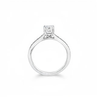 Platinum 1.04ct Diamond Solitaire Ring
