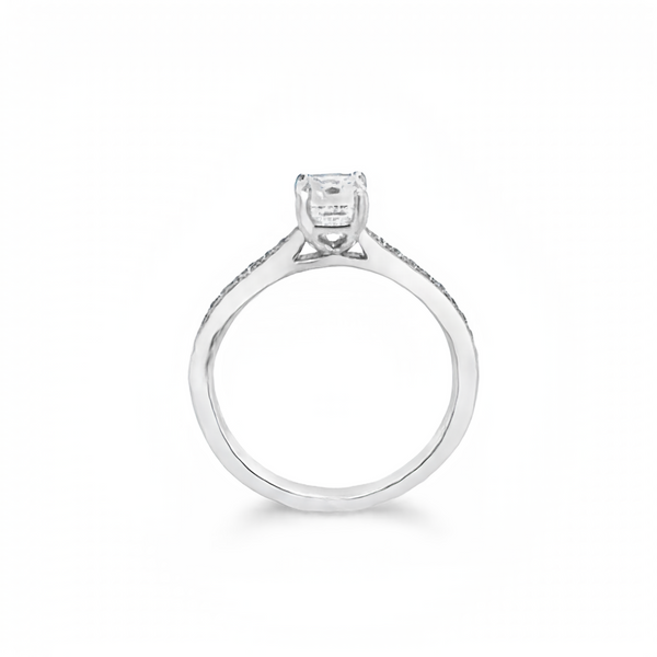 Platinum 1.04ct Diamond Solitaire Ring