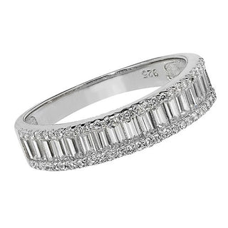 Sterling Silver Ladies CZ Ring