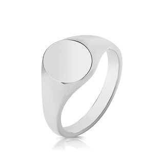 Sterling Silver Heavy Weight Signet Ring