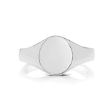 Sterling Silver Medium Weight Signet Ring