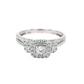 Platinum Diamond Bridal Set 1.00ct