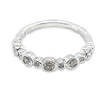 9ct White Gold Multi Diamond Ring