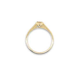 9K Yellow Gold Marquise Citrine Ring