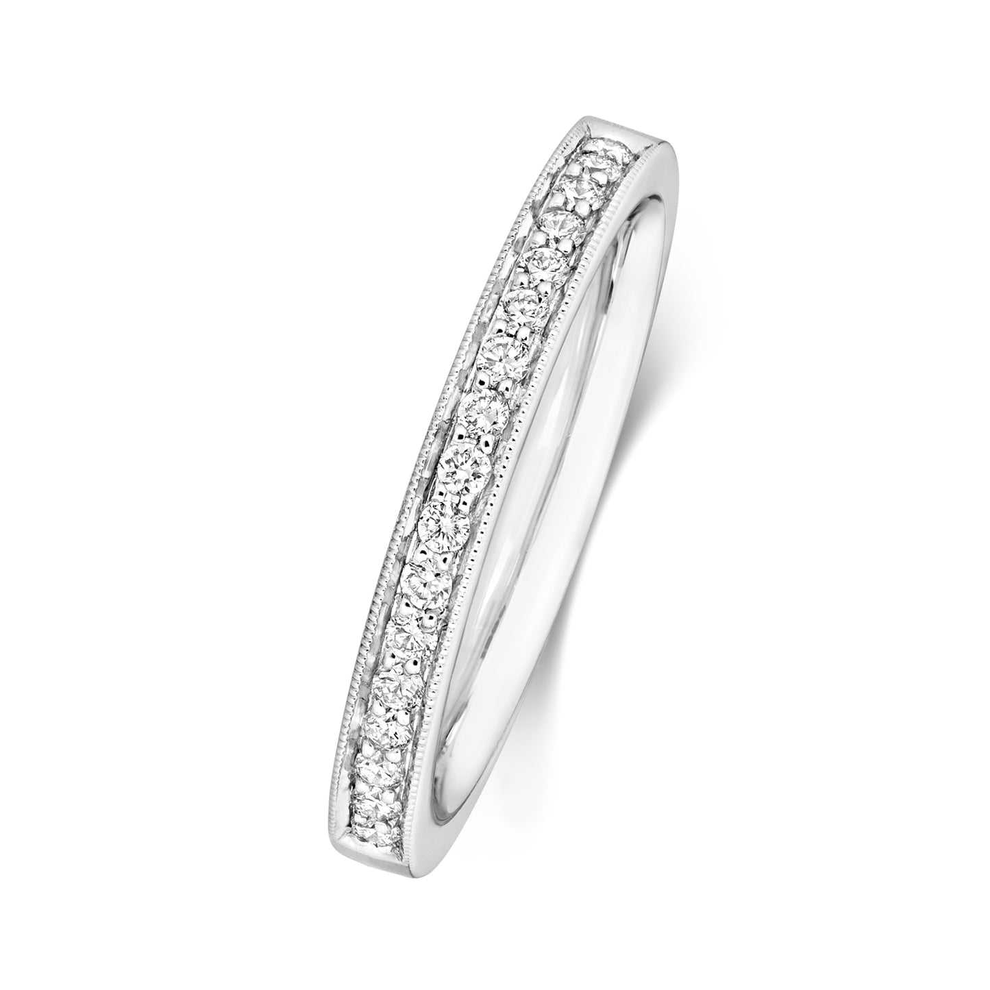 9ct  White Gold Diamond Eternity Ring