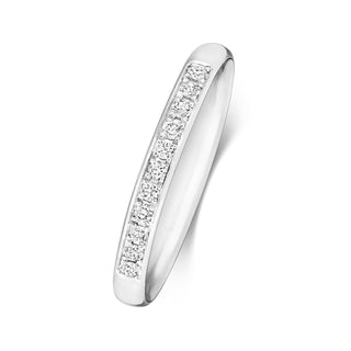 Platinum Diamond Set Eternity Ring