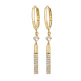9ct Yellow Gold Drop Earrings