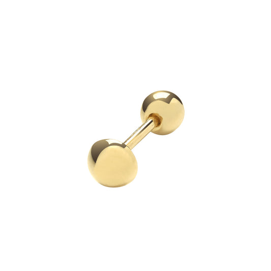 9ct Yellow Gold Dome Cartilage