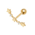 9ct Yellow Gold Constellation Cartilage