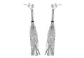 Sterling Silver Tassel Drop Earrings