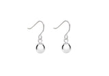 Sterling Silver Ball Drop Earrings