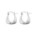 Sterling Silver Babies Creole Hoop Earrings
