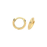 9ct Yellow Gold Hinged Hooped Earrings
