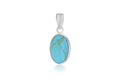 Sterling Silver Turquoise Pendant