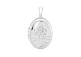 Sterling Silver St Christopher Locket