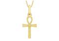 9ct Yellow Gold Cross Pendant
