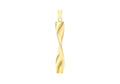 9K Yellow Gold Twist Pendant