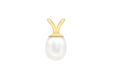 9ct Yellow Gold  Cultured Freshwater Pearl Pendant