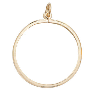 9ct Yellow Gold Full Sovereign Plain Mount