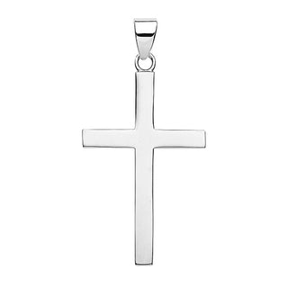 Sterling Silver Plain Cross Pendant