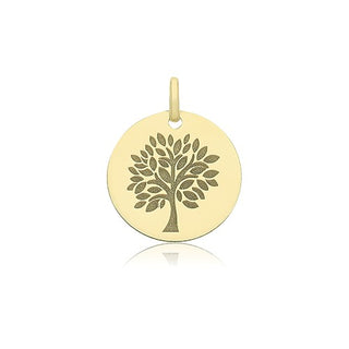 9ct Yellow Gold Tree Of Life Pendant