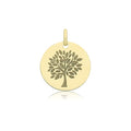 9ct Yellow Gold Tree Of Life Pendant
