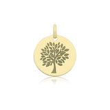 9ct Yellow Gold Tree Of Life Pendant
