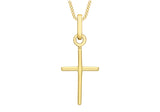 9K Yellow Gold Fancy Cross Pendant