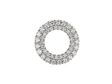 18ct White Gold Diamond Pendant