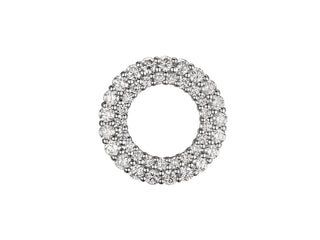 18ct White Gold Diamond Pendant