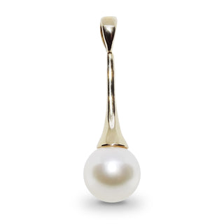 9ct Yellow Gold Cultured Pearl Pendant