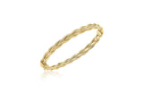 9ct Yellow Gold Double Twist Bangle