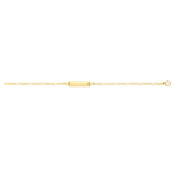 9ct Yellow Gold ID Baby Bracelet