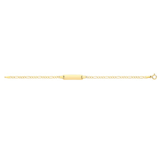 9ct Yellow Gold ID Baby Bracelet