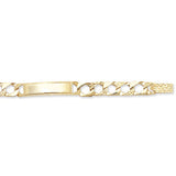 9ct Yellow Gold ID Baby Bracelet