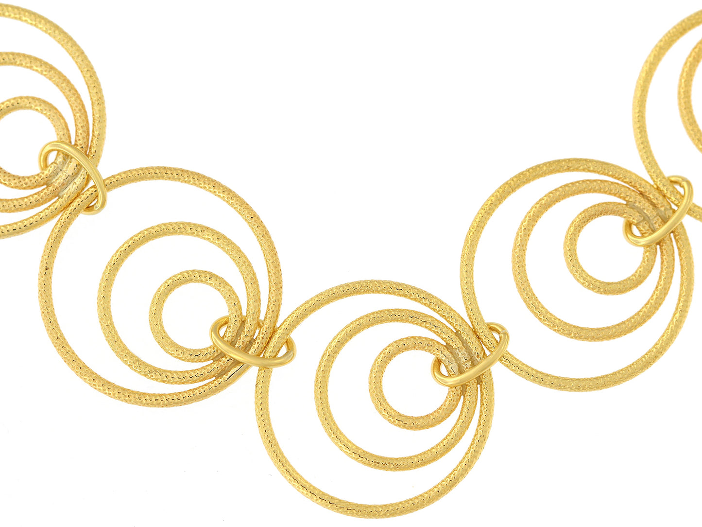 9ct Yellow Gold Handmade Fancy Link Bracelet
