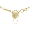 9K Yellow Gold Bracelet With Padlock