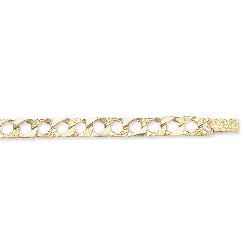 9ct Yellow Gold Baby Curb Bracelet
