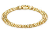 9ct Yellow Gold Bismark Bracelet