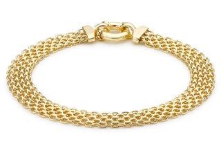 9ct Yellow Gold Bismark Bracelet