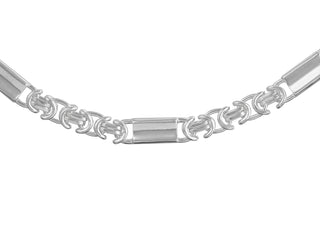 Sterling Silver Bar-Link Bracelet