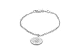 Sterling Silver St Christopher Childrens Barcelet