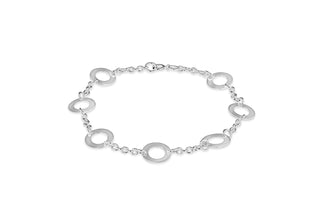 Sterling Silver Circle Bracelet