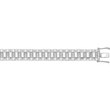Sterling Silver Watch Strap Bracelet 8.5"