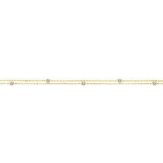 9ct Yellow Gold Cubic Zirconia Bracelet