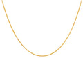 9ct Yellow Gold Mini Spiga Chain 18"