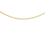 9K Yellow Gold 0.8mm Snake Chain 18"